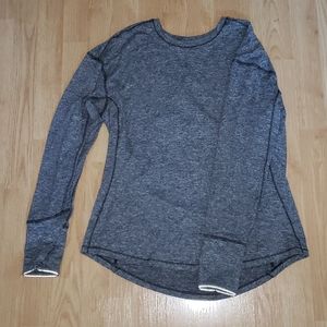 Gray Workout Sweatshirt